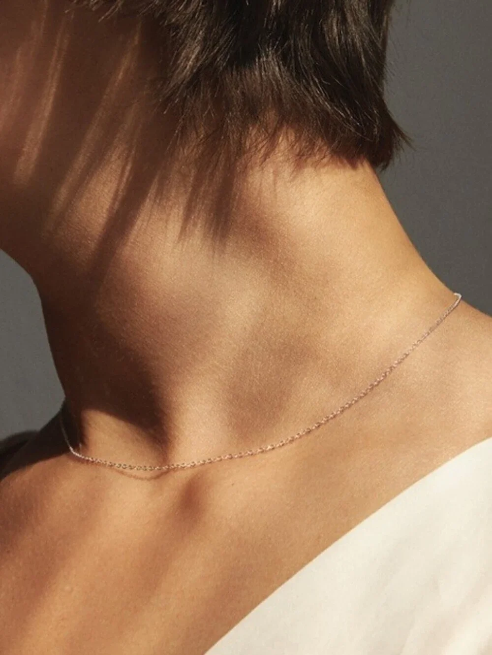 NEW 14K Yellow Gold Enchantia Boho Minimalist Dainty Chain Luxury Necklace